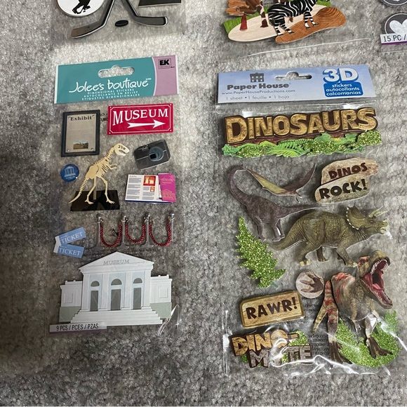 Michaels Scrapbook Stickers Bundle 21 pages - Picture 5 of 12